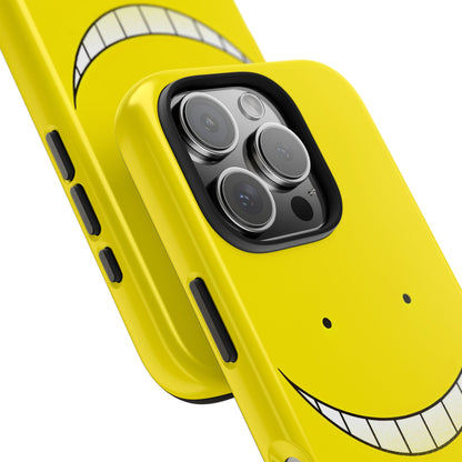 Assassination Classroom Koro-sensei Yellow Face Design Tough Phone Case | Anime