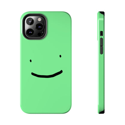 Simple Smile Green Face Tough Phone Case | Other