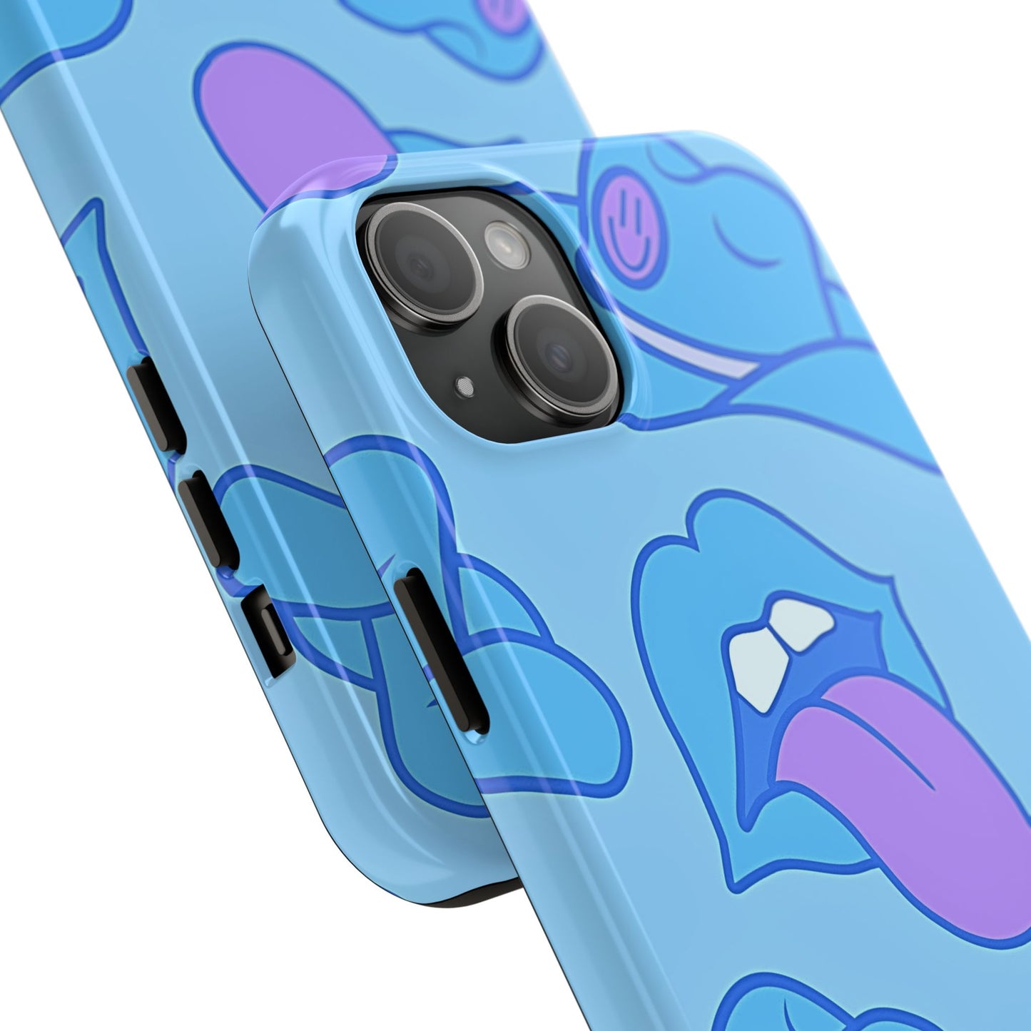 Funda resistente para teléfono con estampado de sombrero vaquero y labios sensuales (versión 2) | Estética