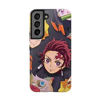 Demon Slayer Gang Tough Phone Case | Anime - Demon Slayer
