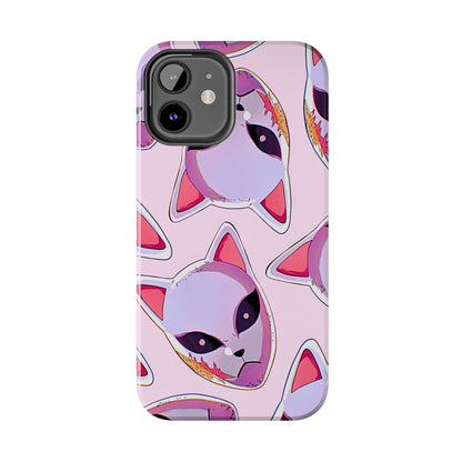 Sabito Fox Mask Pattern Tough Phone Case | Anime - Demon Slayer