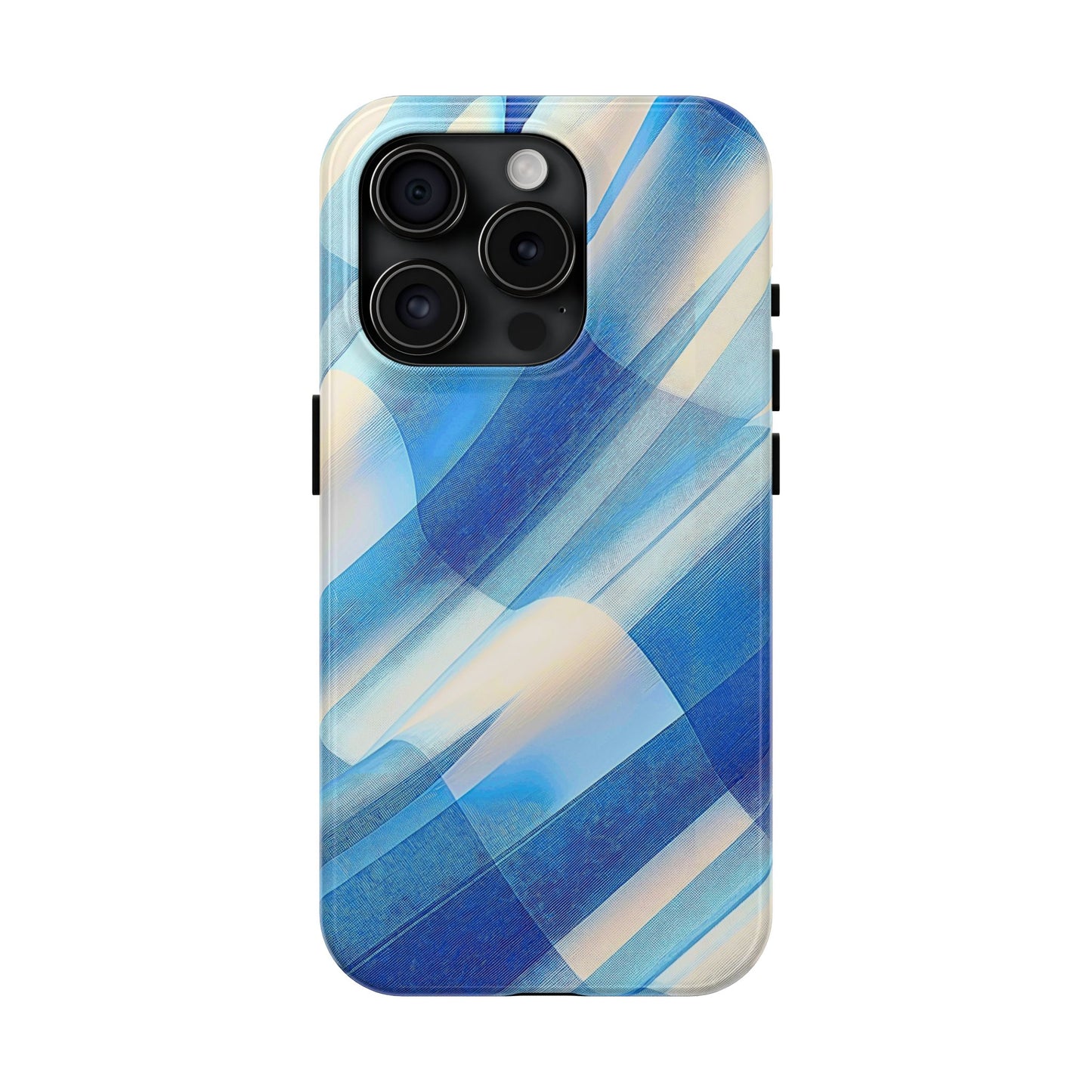 Pastel Plaid Pattern Clean Tough Phone Case | Aesthetic
