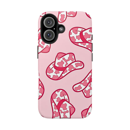 Cowboy Hat Preppy Tough Phone Case | Aesthetic