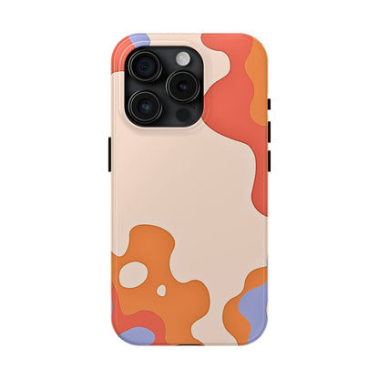 Funda resistente para teléfono con diseño de pastel líquido de verano | Estética