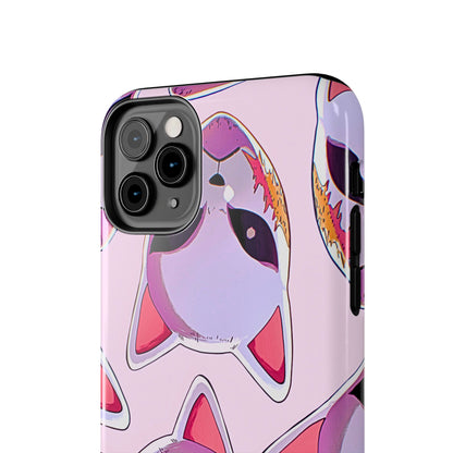 Sabito Fox Mask Pattern Tough Phone Case | Anime - Demon Slayer