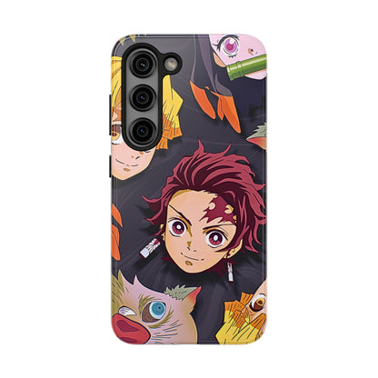 Demon Slayer Gang Tough Phone Case | Anime - Demon Slayer