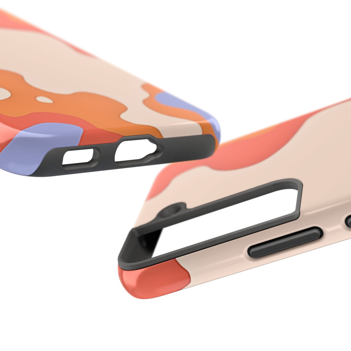 Funda resistente para teléfono con diseño de pastel líquido de verano | Estética