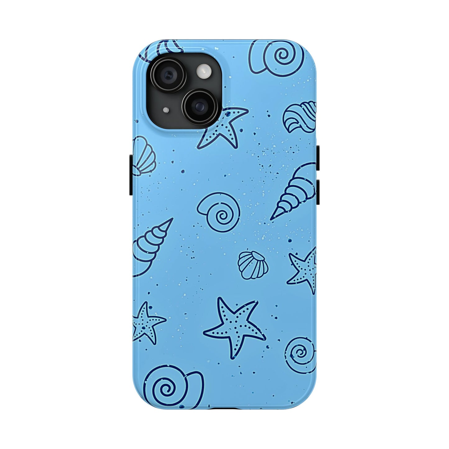 Funda resistente para teléfono Shells azul claro | Estética