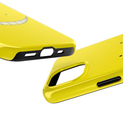 Assassination Classroom Koro-sensei Yellow Face Design Tough Phone Case | Anime
