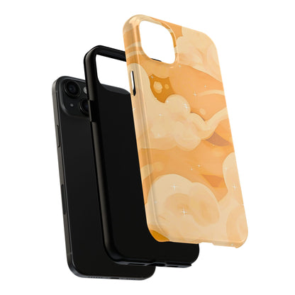 Colored Clouds Style Tough Phone Case | Aesthetic
