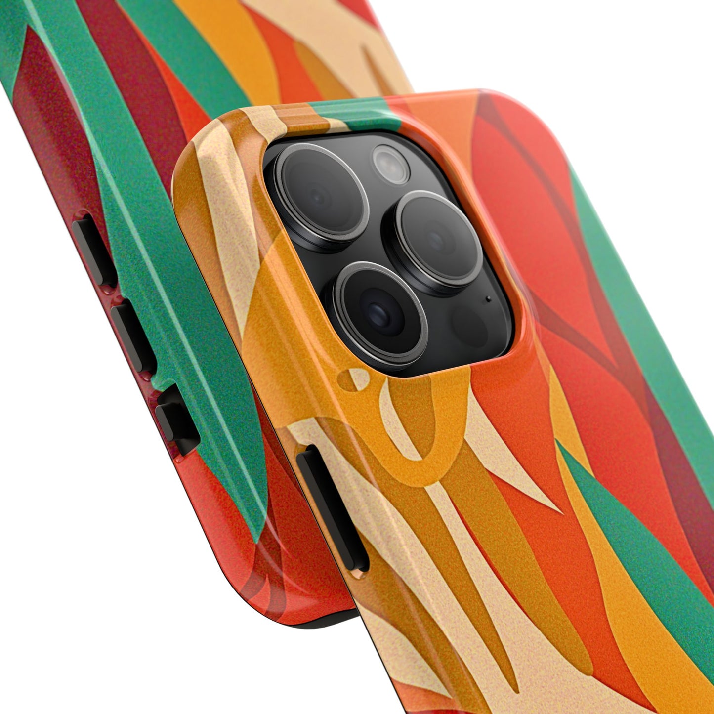 Abstract Autumn Leaves Tough Phone Case | Aesthetic