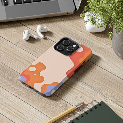 Funda resistente para teléfono con diseño de pastel líquido de verano | Estética