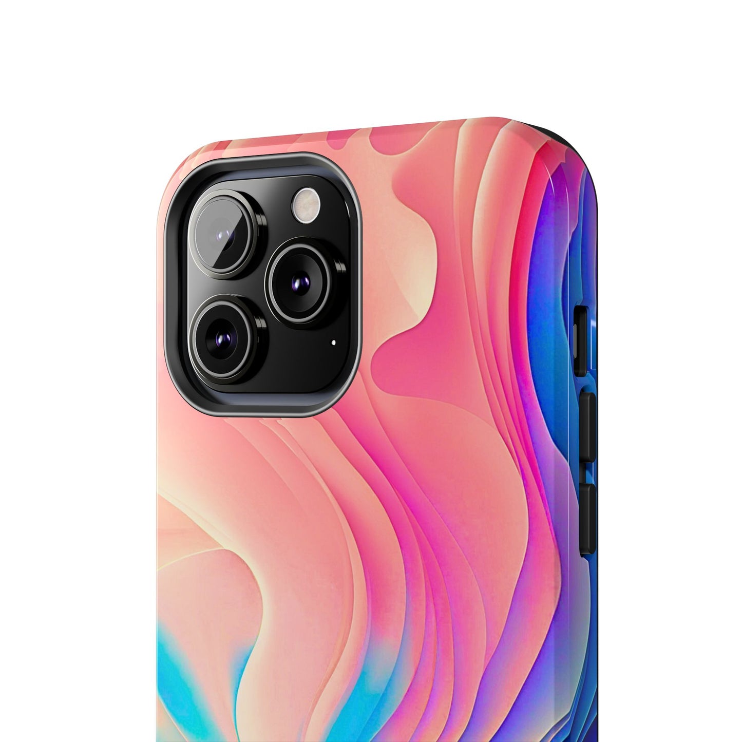 Abstract Pastel Waves Tough Phone Case | Aesthetic