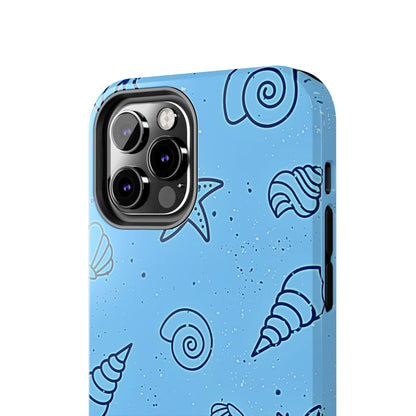 Funda resistente para teléfono Shells azul claro | Estética