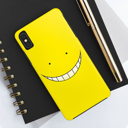 Assassination Classroom Koro-sensei Yellow Face Design Tough Phone Case | Anime