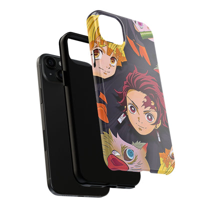 Demon Slayer Gang Tough Phone Case | Anime - Demon Slayer