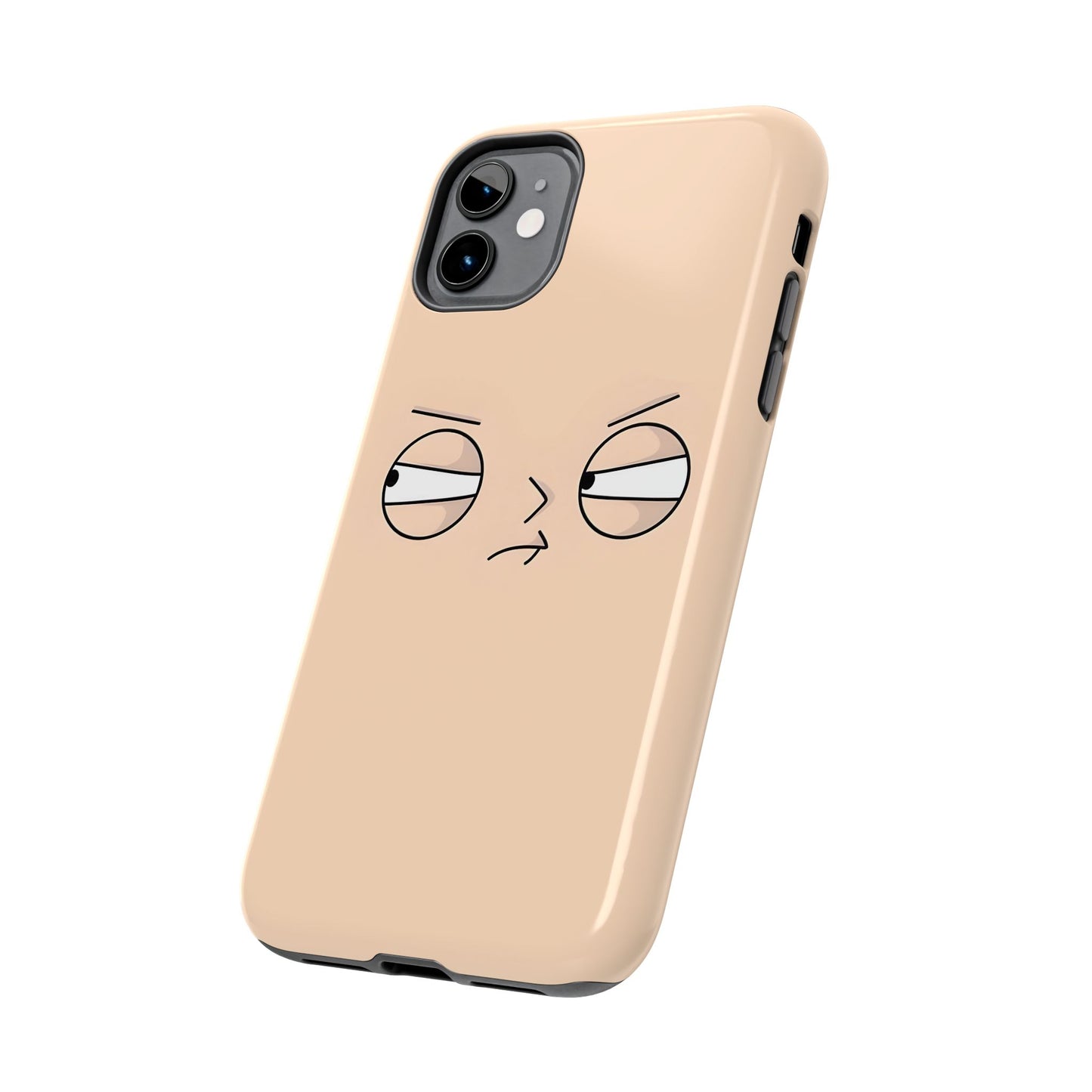 Family Guy Stewie Suspicious Eyes Look Tough Phone Case | Cartoons
