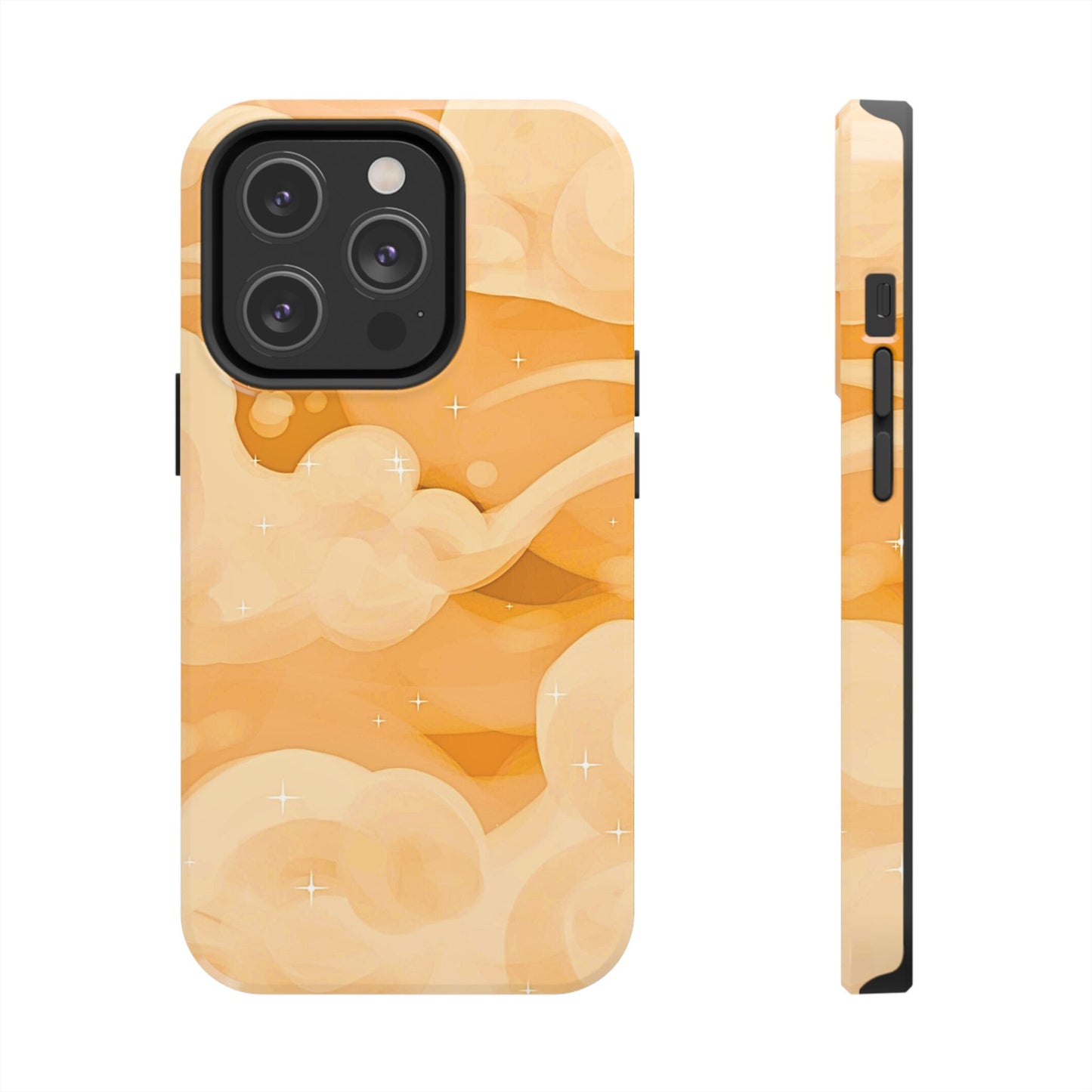 Colored Clouds Style Tough Phone Case | Aesthetic
