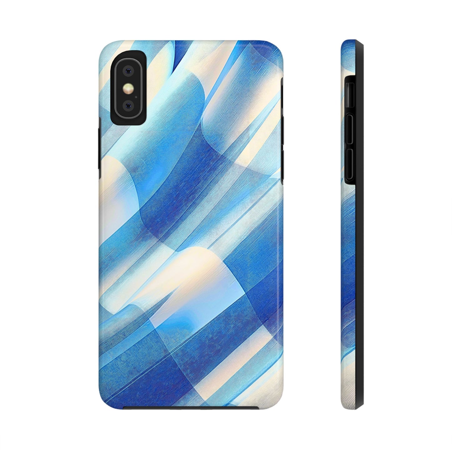 Pastel Plaid Pattern Clean Tough Phone Case | Aesthetic