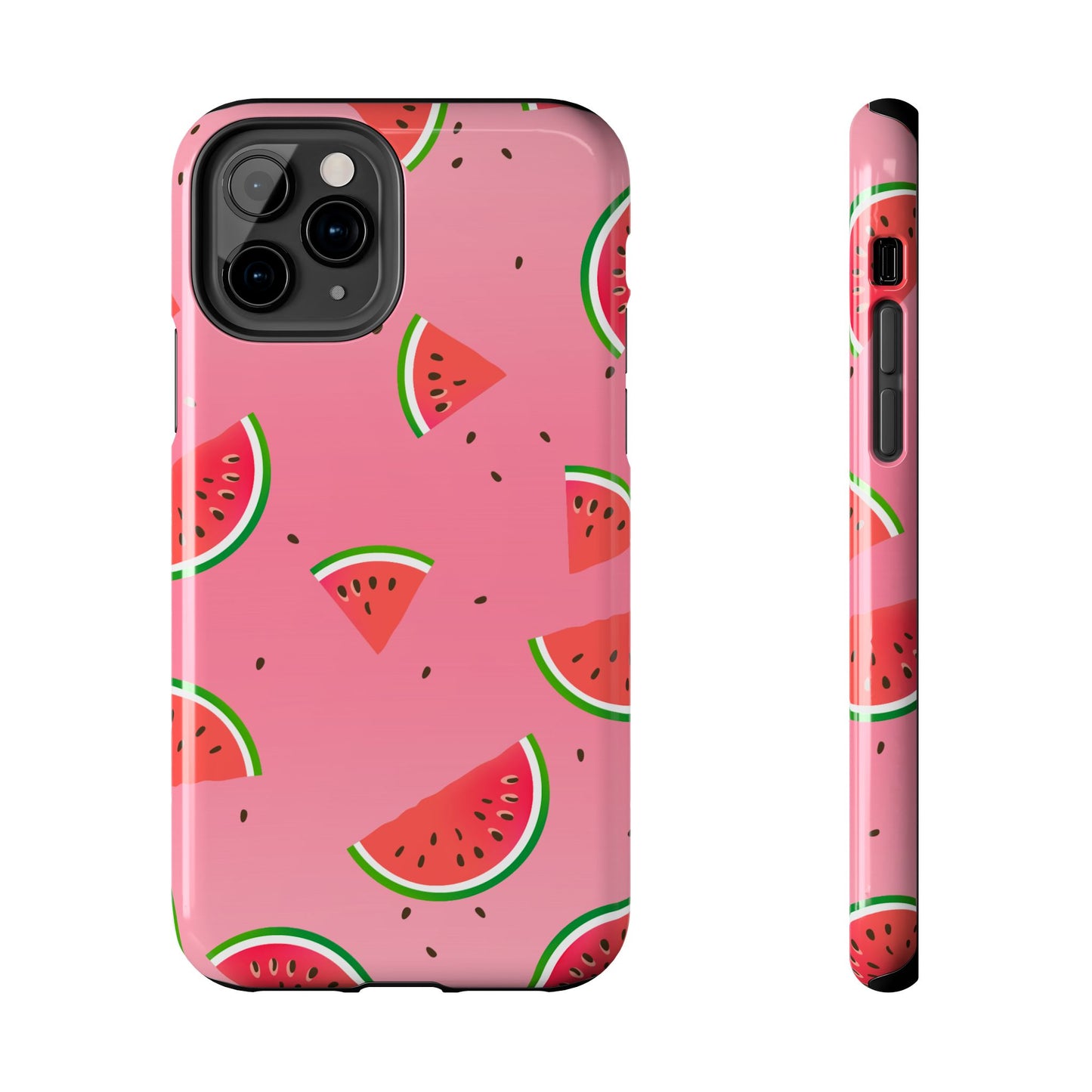Pink and Red Gradient Watermelon Tough Phone Case | Food