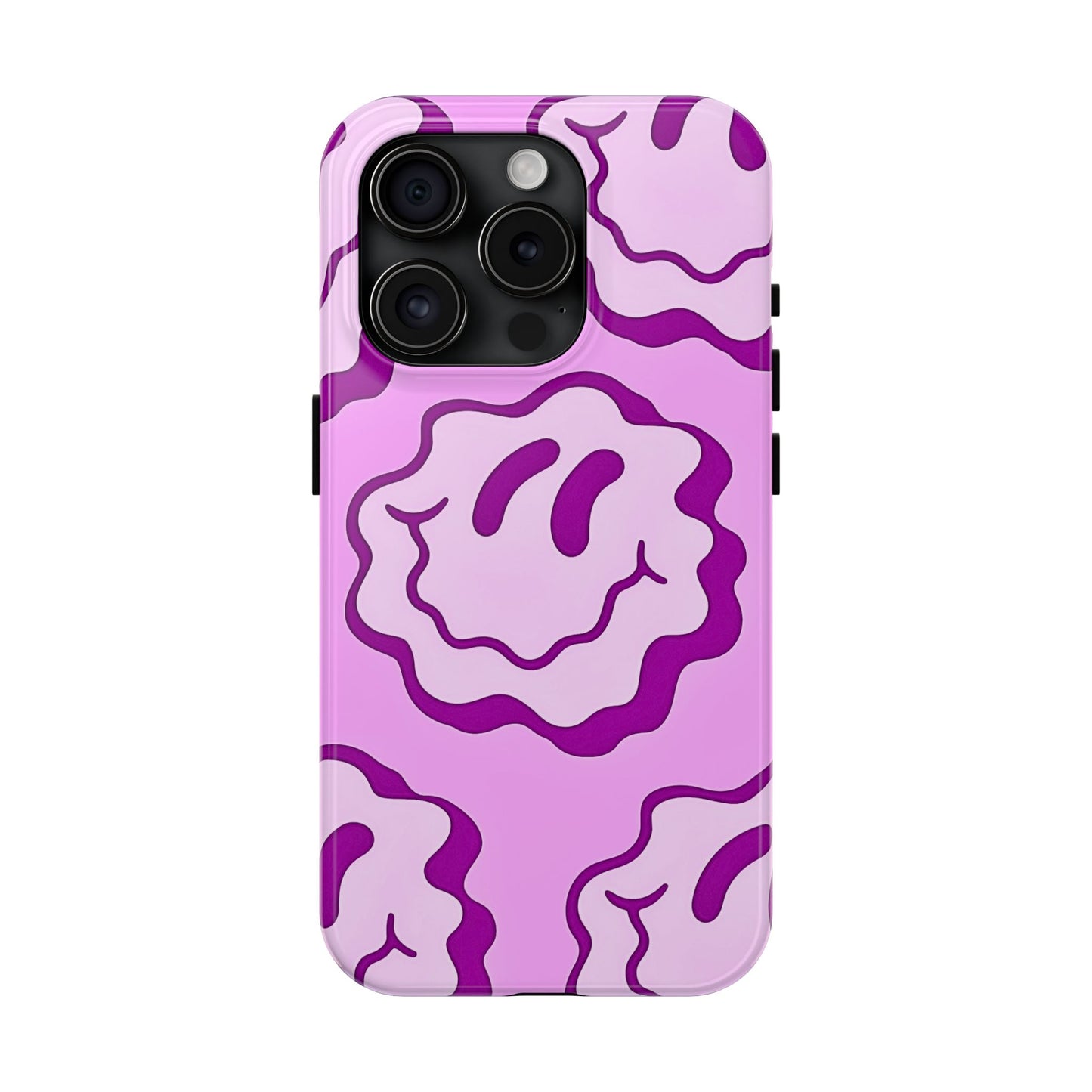 Waving Smile Preppy Pinky Tough Phone Case | Aesthetic
