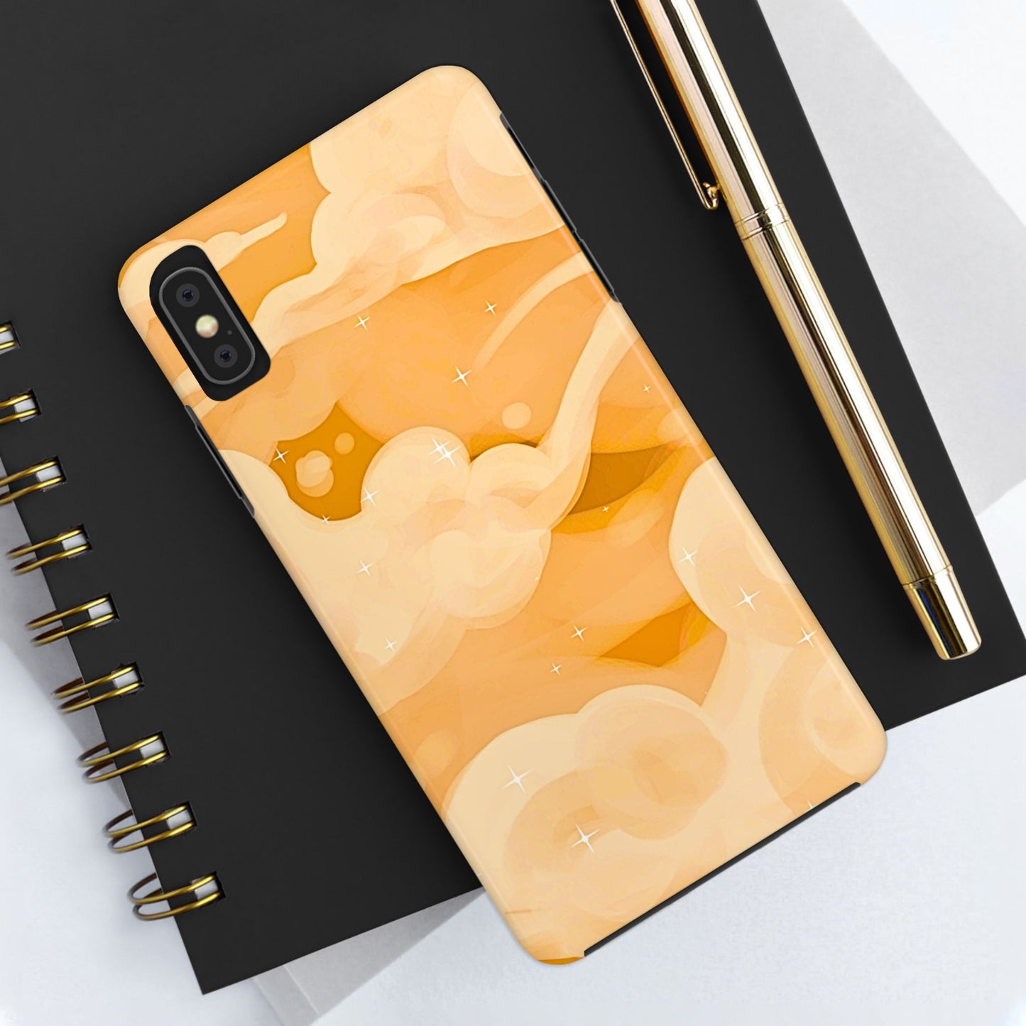 Colored Clouds Style Tough Phone Case | Aesthetic