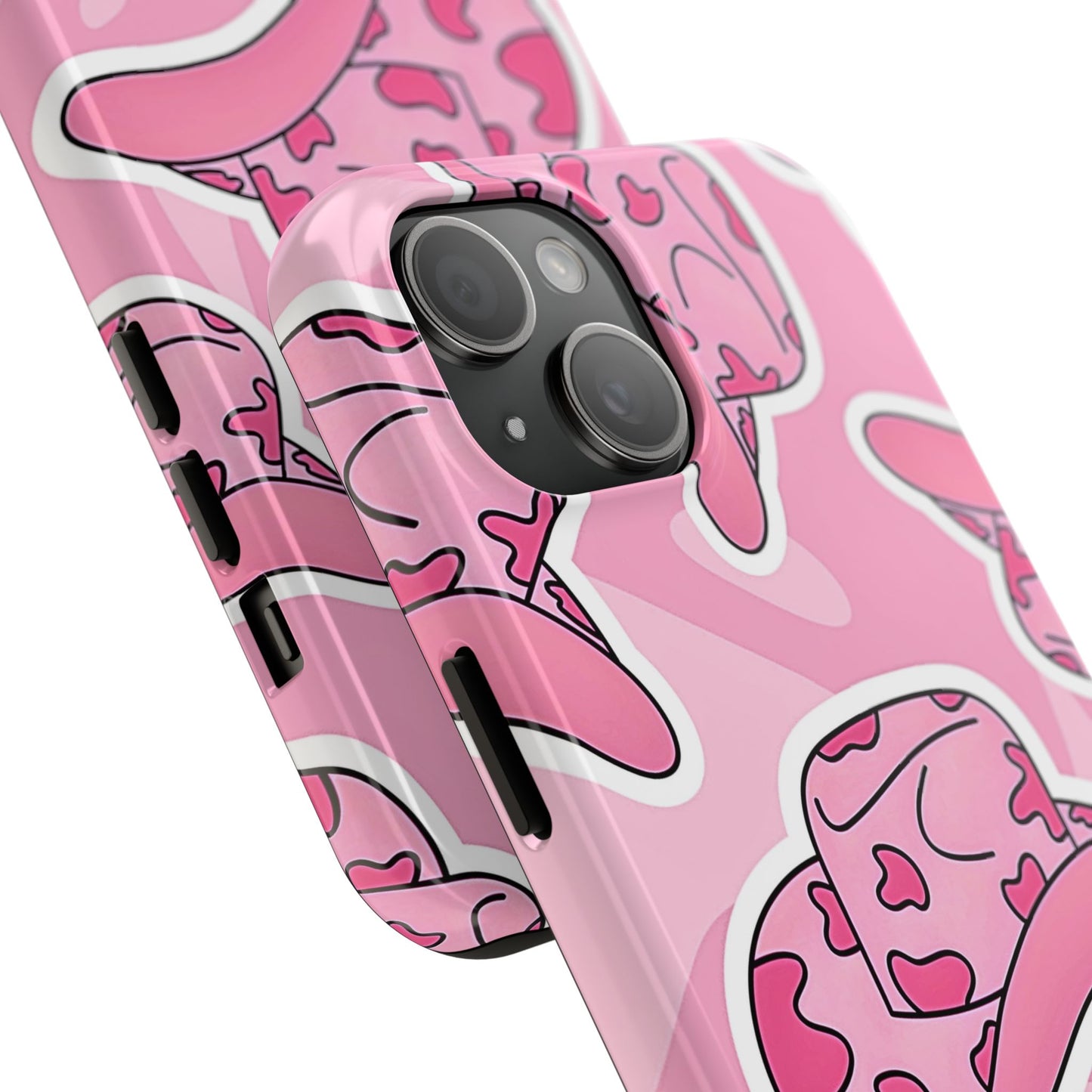 Pink Cowboy Hat Preppy Tough Phone Case | Aesthetic
