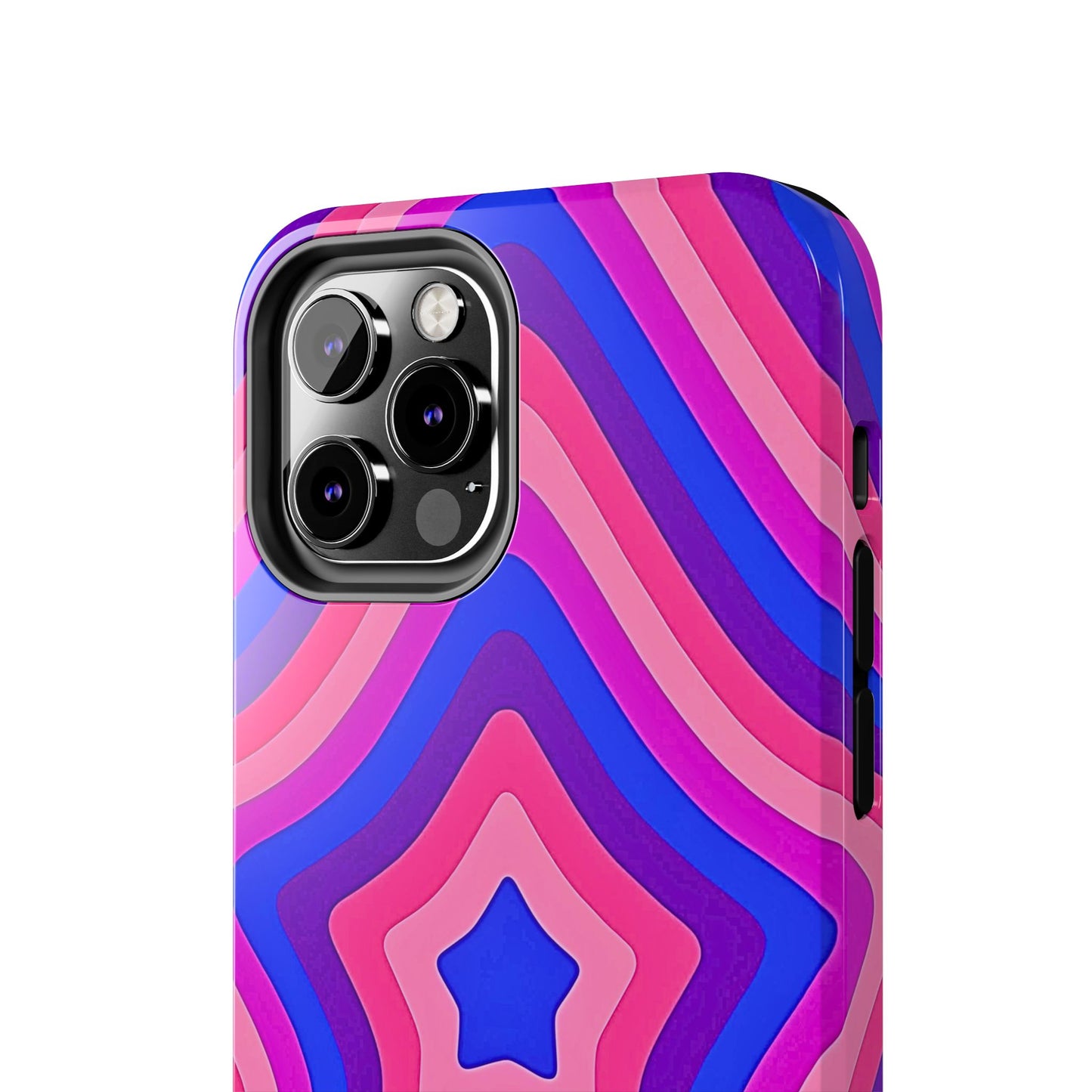 Funda resistente para teléfono con diseño de estrella retro | Estética