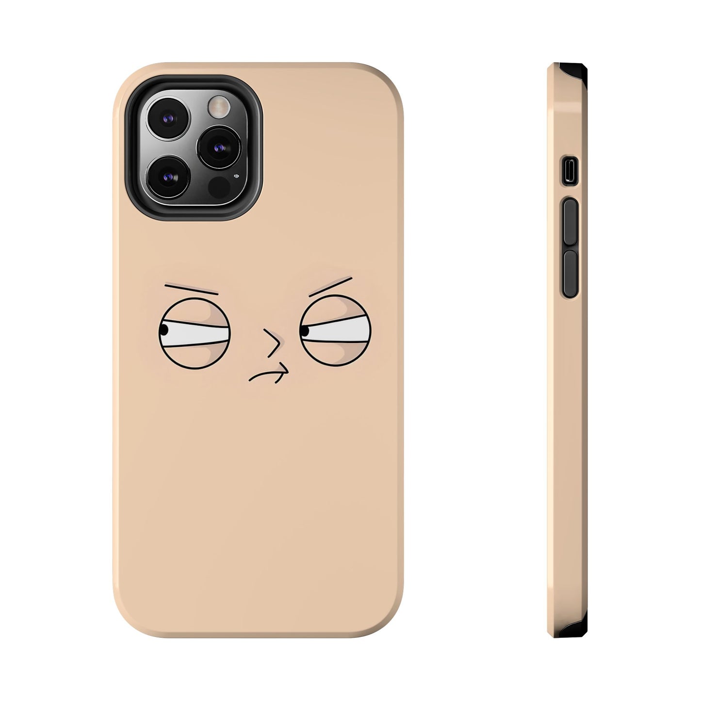 Family Guy Stewie Suspicious Eyes Look Tough Phone Case | Cartoons