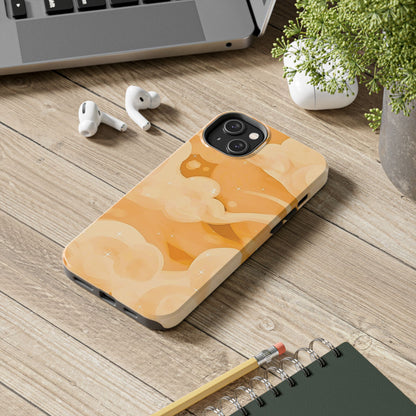 Colored Clouds Style Tough Phone Case | Aesthetic