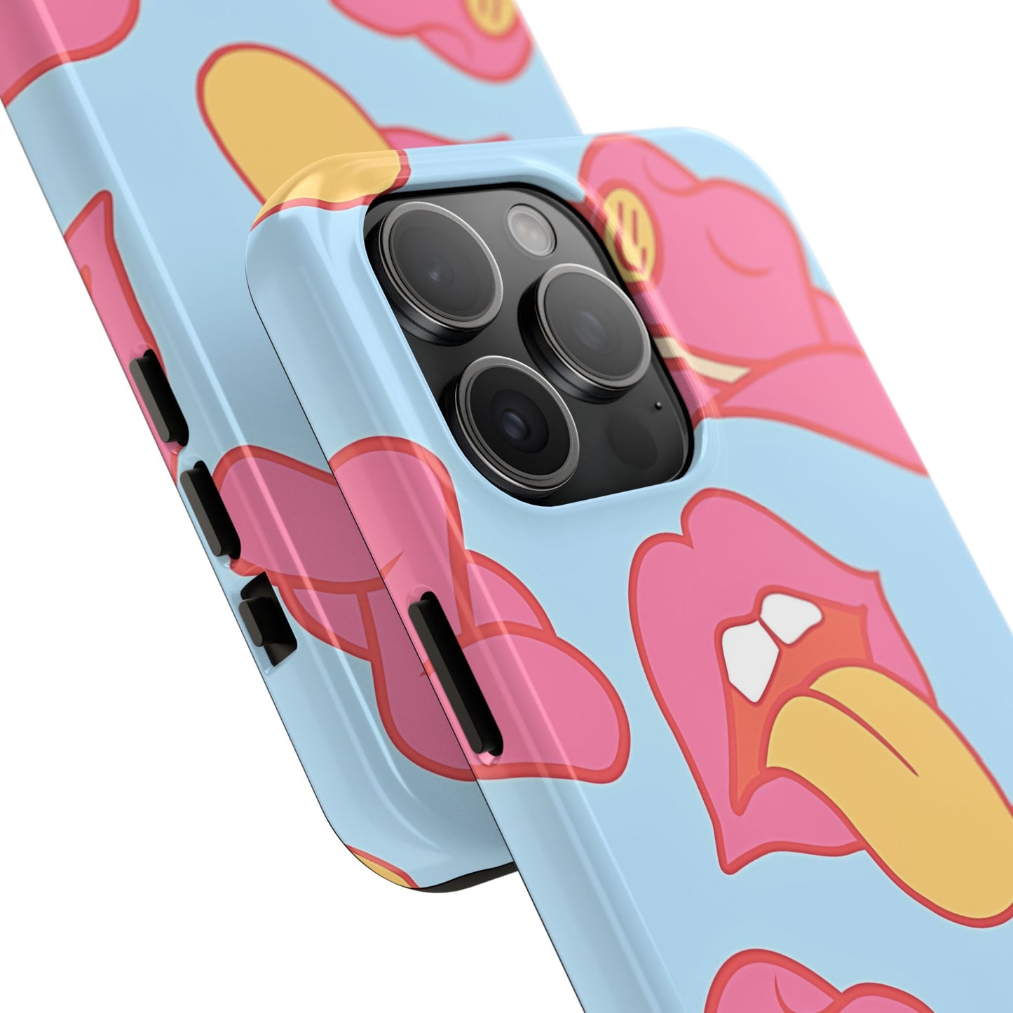 Funda resistente para teléfono con estampado de sombrero vaquero y labios sensuales (versión 1) | Estética
