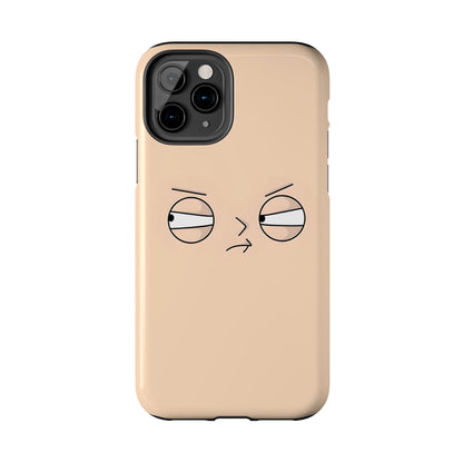 Family Guy Stewie Suspicious Eyes Look Tough Phone Case | Cartoons