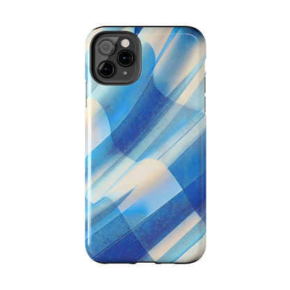 Pastel Plaid Pattern Clean Tough Phone Case | Aesthetic