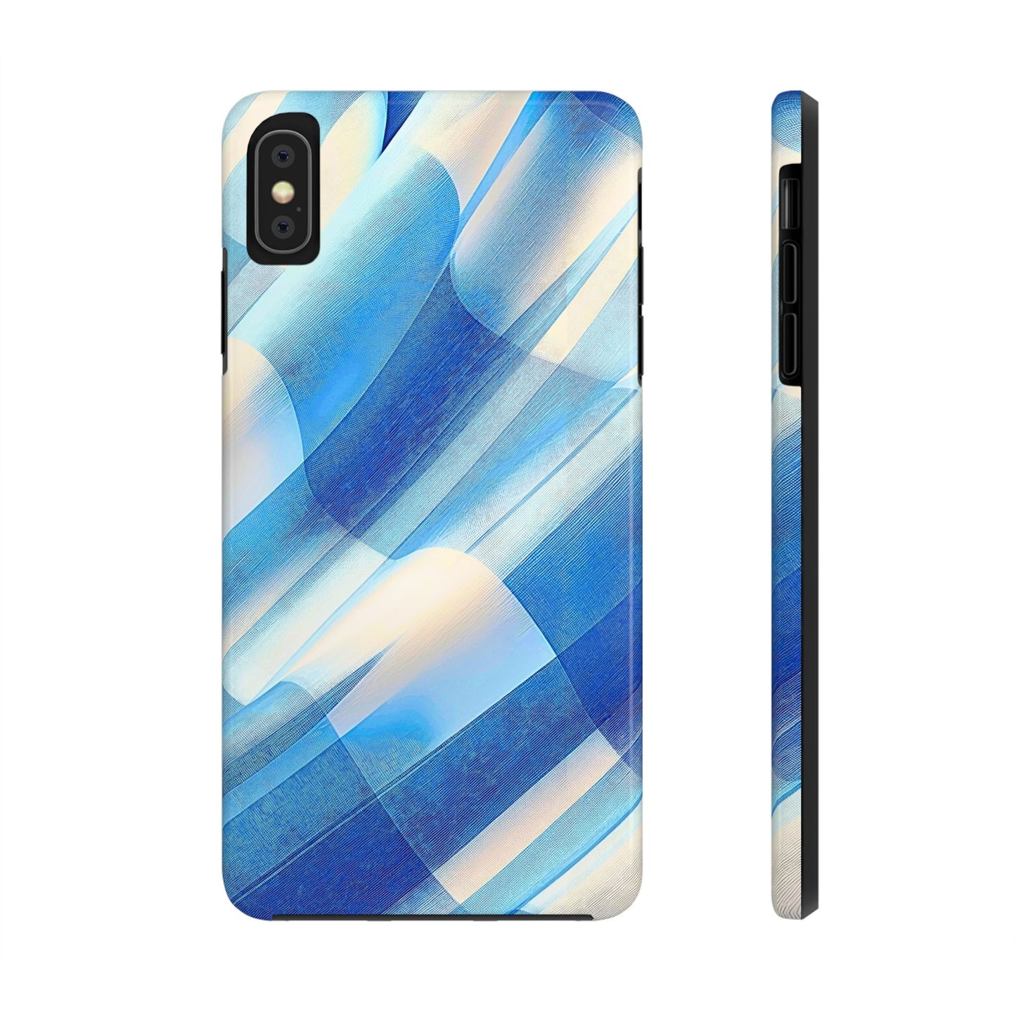 Pastel Plaid Pattern Clean Tough Phone Case | Aesthetic