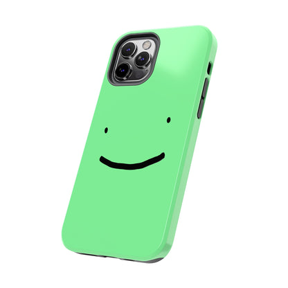 Simple Smile Green Face Tough Phone Case | Other