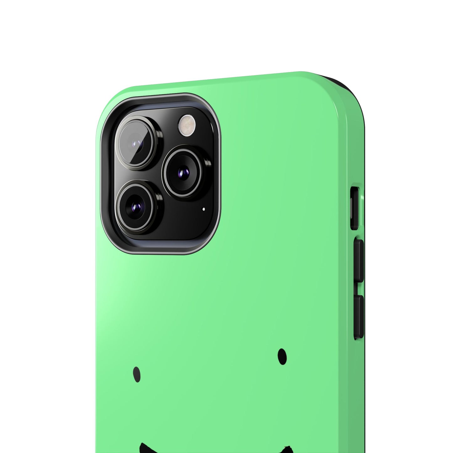 Simple Smile Green Face Tough Phone Case | Other
