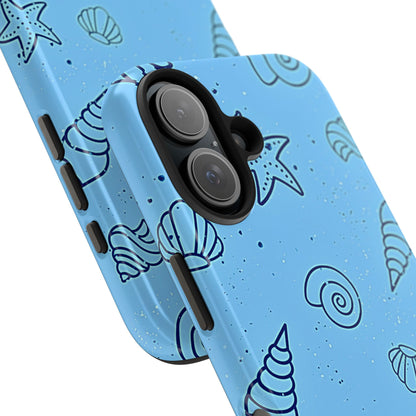 Funda resistente para teléfono Shells azul claro | Estética