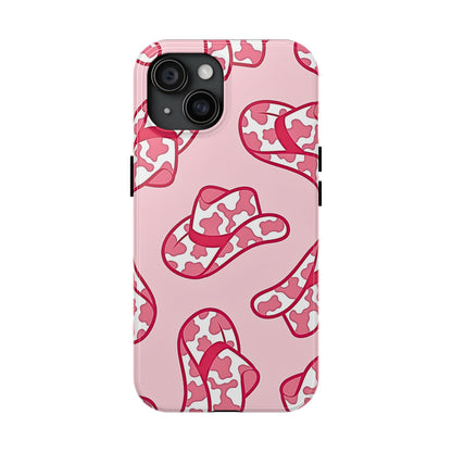 Cowboy Hat Preppy Tough Phone Case | Aesthetic