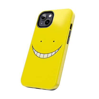 Assassination Classroom Koro-sensei Yellow Face Design Tough Phone Case | Anime