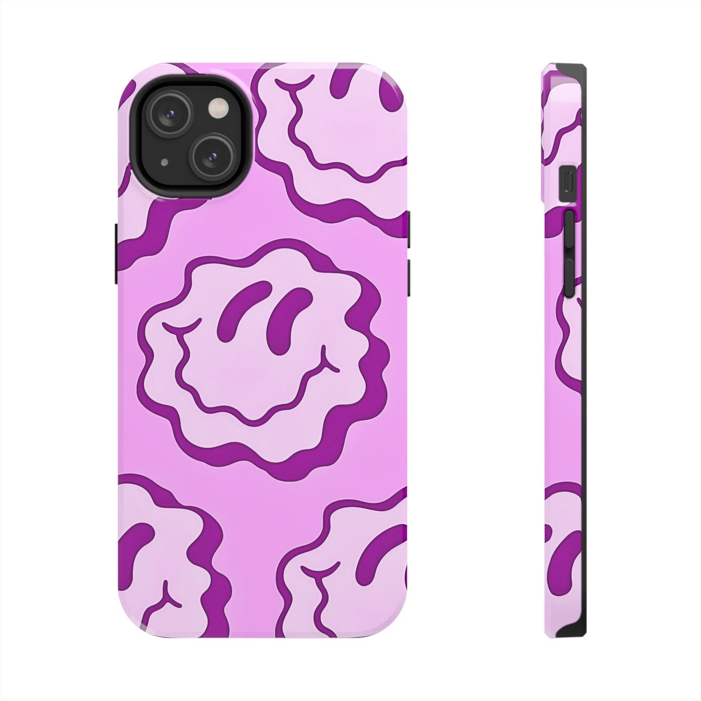 Waving Smile Preppy Pinky Tough Phone Case | Aesthetic