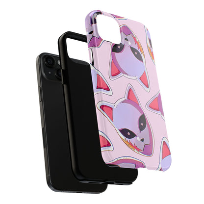 Sabito Fox Mask Pattern Tough Phone Case | Anime - Demon Slayer