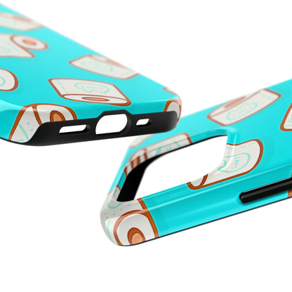 Funda resistente para teléfono con estampado de papel higiénico kawaii | Estética