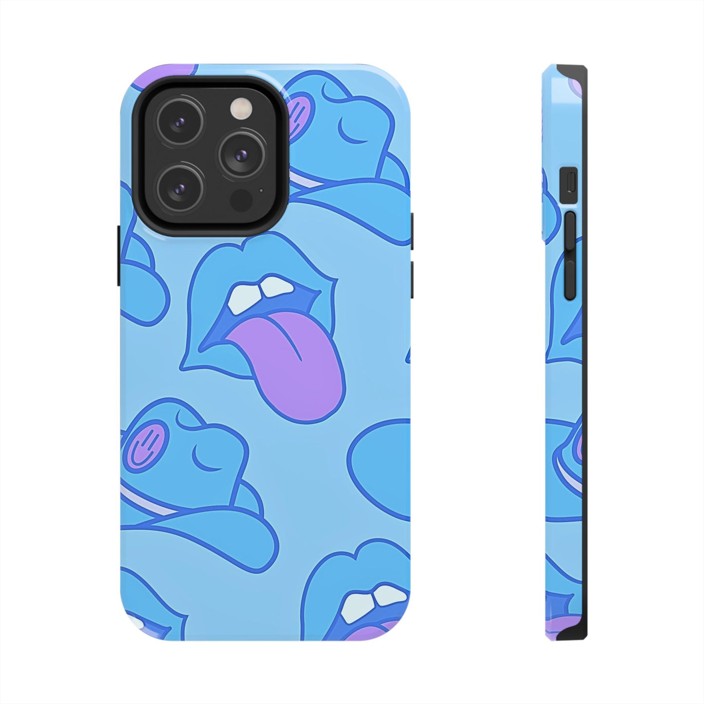 Funda resistente para teléfono con estampado de sombrero vaquero y labios sensuales (versión 2) | Estética