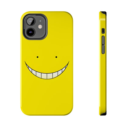 Assassination Classroom Koro-sensei Yellow Face Design Tough Phone Case | Anime