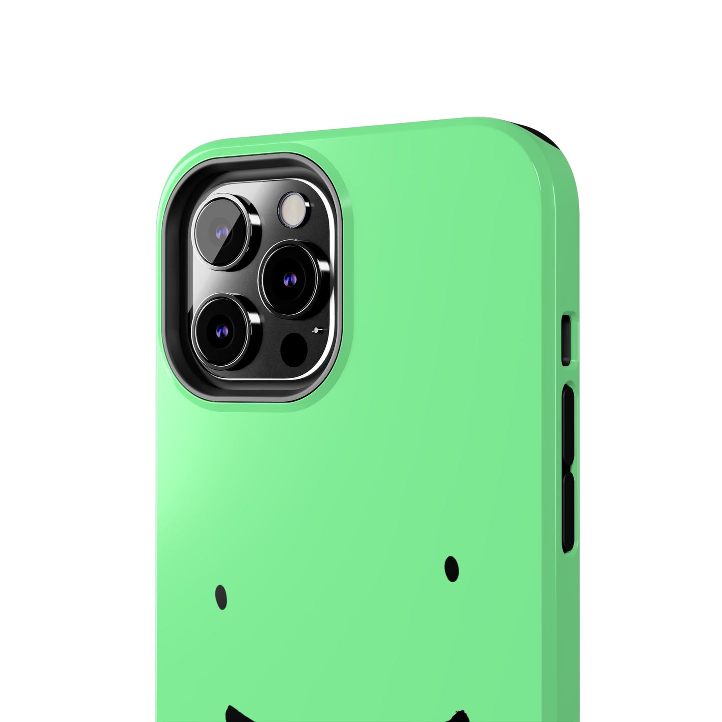 Simple Smile Green Face Tough Phone Case | Other