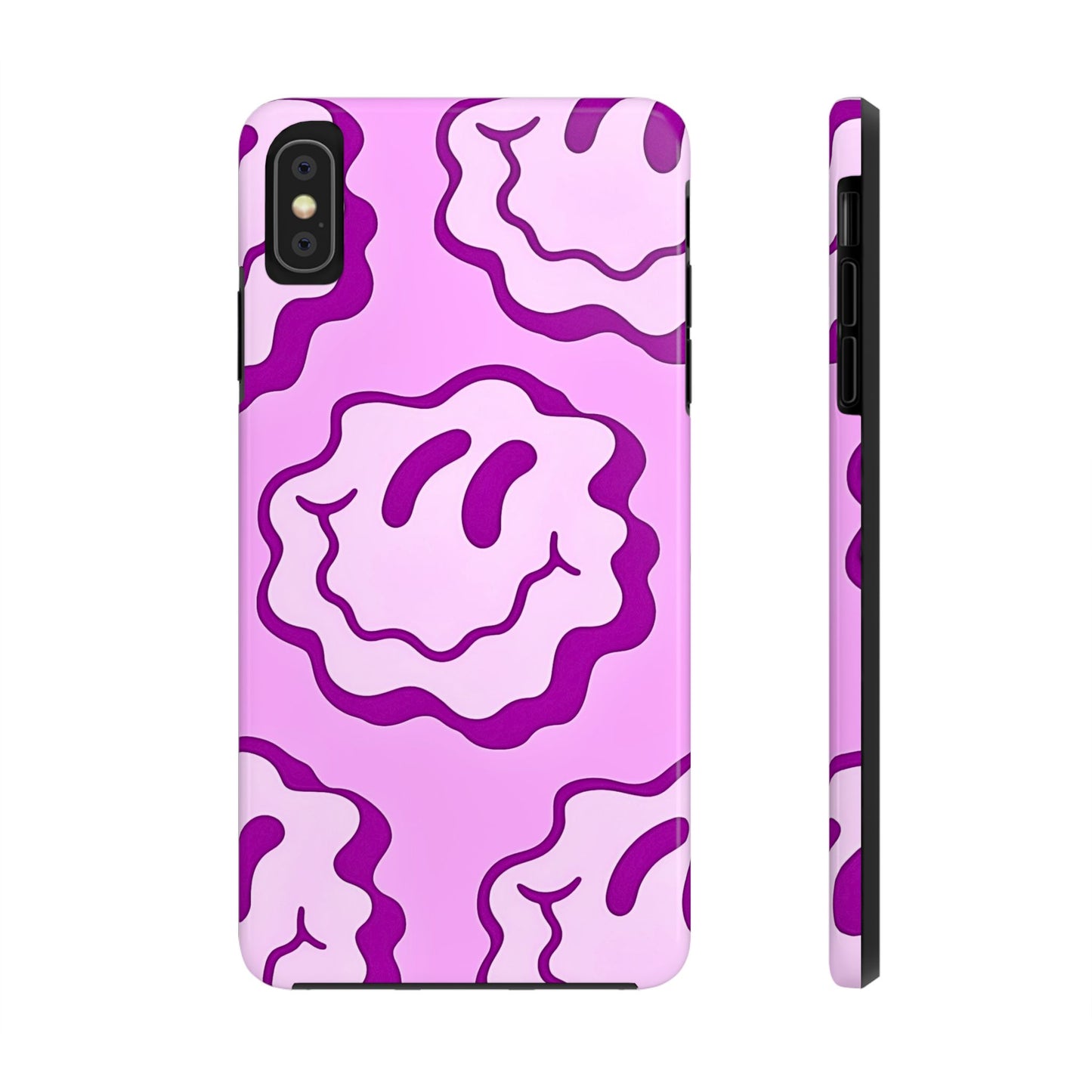 Waving Smile Preppy Pinky Tough Phone Case | Aesthetic