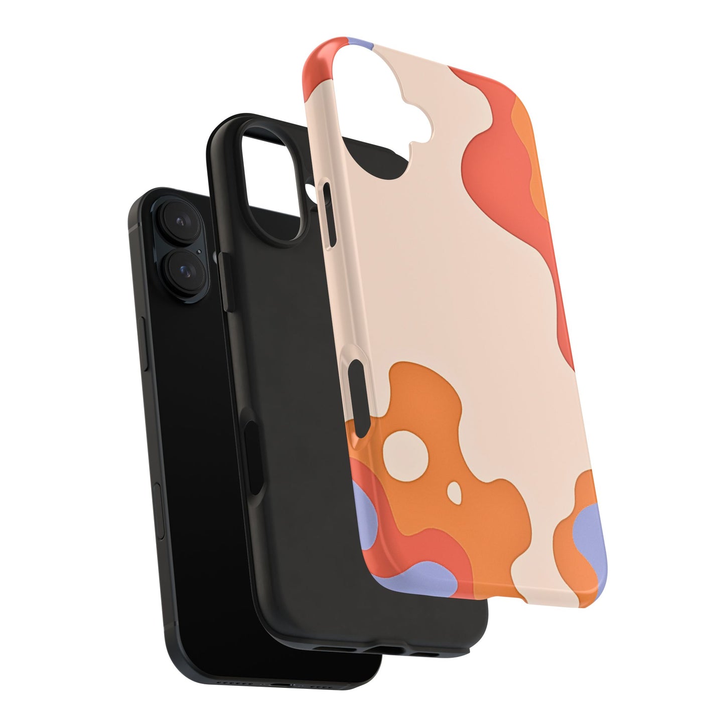 Funda resistente para teléfono con diseño de pastel líquido de verano | Estética