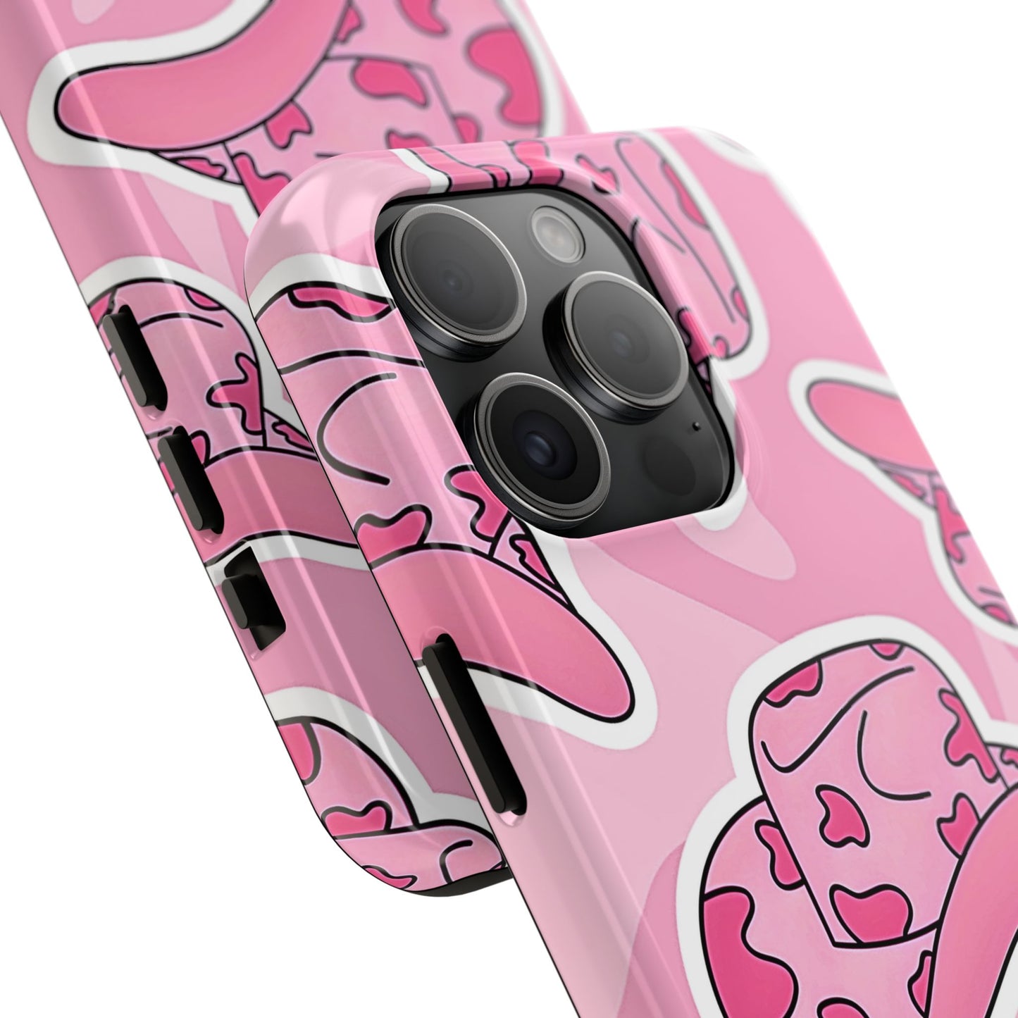 Pink Cowboy Hat Preppy Tough Phone Case | Aesthetic
