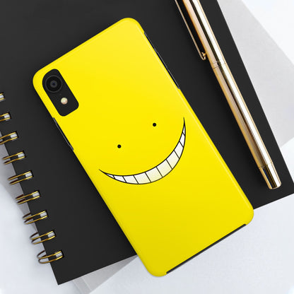Assassination Classroom Koro-sensei Yellow Face Design Tough Phone Case | Anime