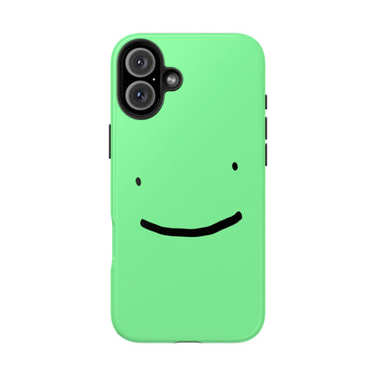 Simple Smile Green Face Tough Phone Case | Other